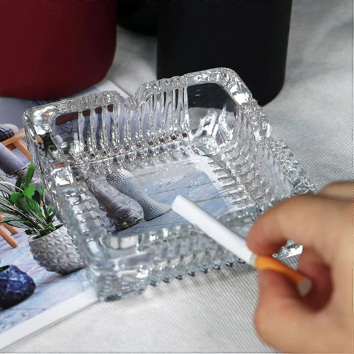 Deli Glass Ashtray