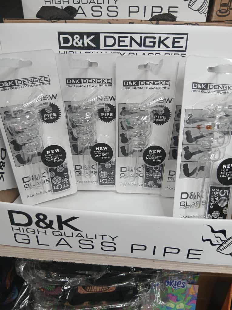 D&K DENGKE Smoking Glass Pipe
