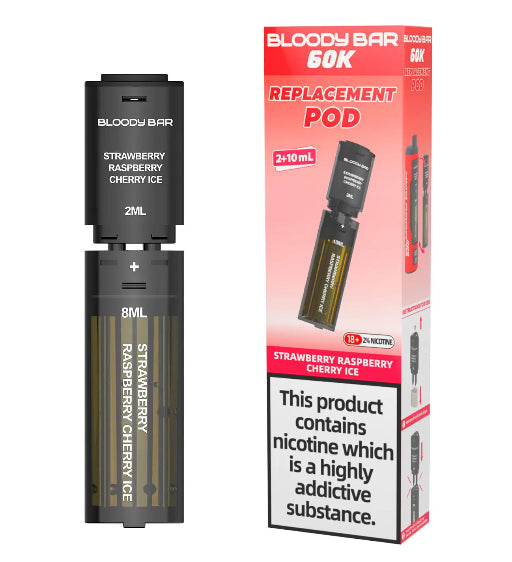 BLOODY BAR 60K Replacement Pod (BOX OF 5)