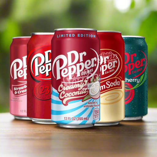 DR PEPPER CANS (CASE OF 12)