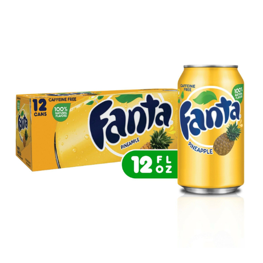 FANTA PINEAPPLE 12 pack