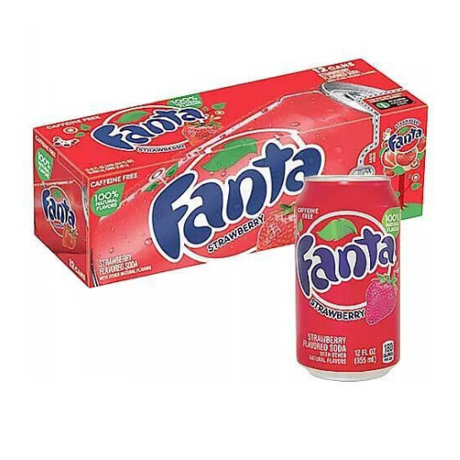 FANTA STRAWBERRY 12 pack