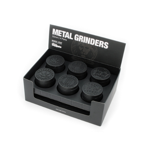 MEDIUM METAL GRINDERS 12PCS