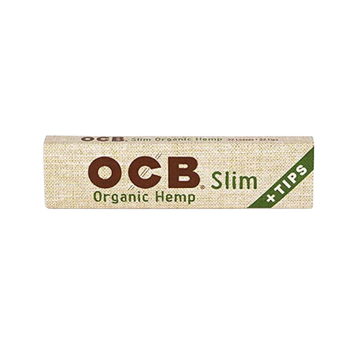 OCB ORGANIC HEMP SLIM WITH TIPS