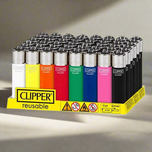 CLIPPER LIGHTER PLAIN 37+3 (BOX OF 40)