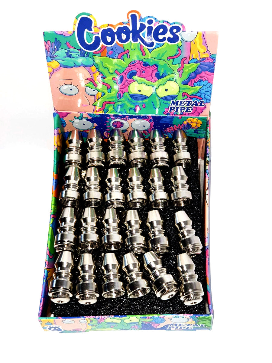 Cookies Metal Pipe ( Box of 24 )