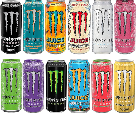 MONSTER  500ML UK (PACK OF 12)