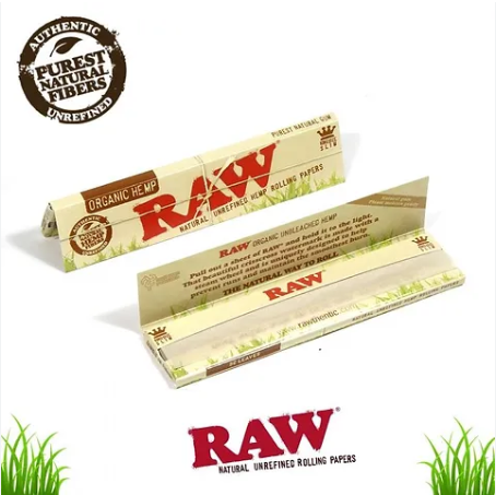 RAW ORGANIC PAPER (50 Booklets)