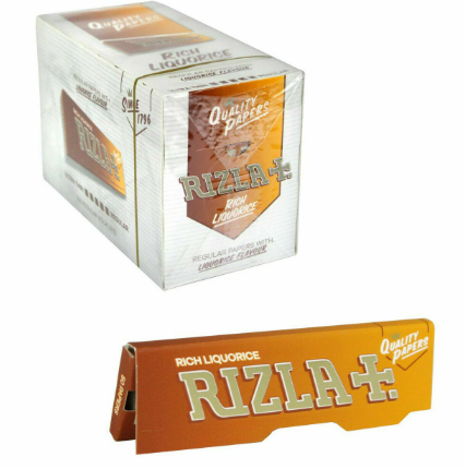 RIZLA LIQUORICE 100 BOOKLET