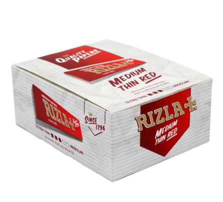 RIZLA K/S RED 50 BOOKLET