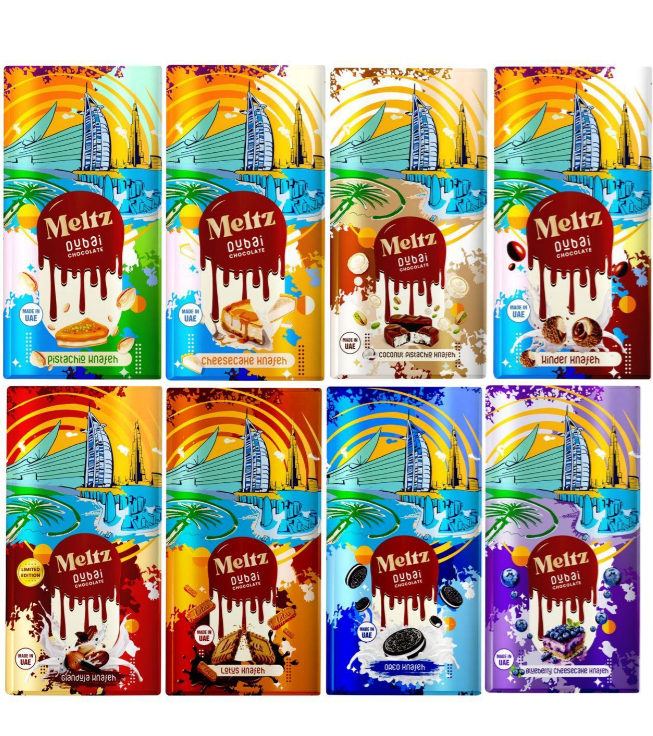 MELTZ DUBAI CHOCLATE 192gm
