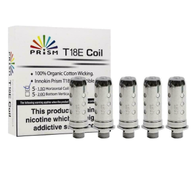 INNOKIN T18E COILS (PACK OF 5)