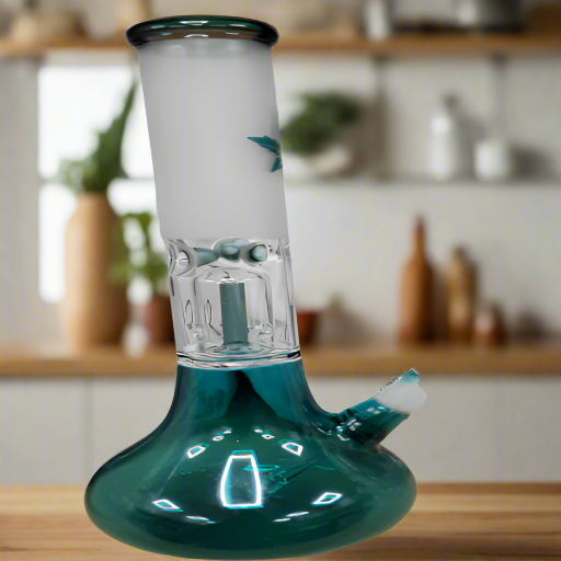PERCULATOR MEDIUM GLASS BONG