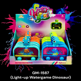 LIGHT-UP WATER GAME DINOSAUR (PACK OF 12)