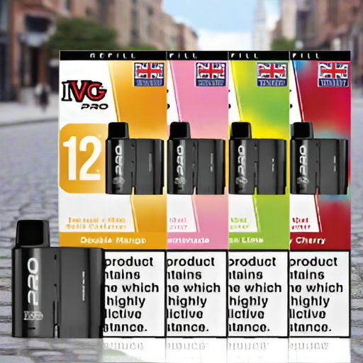 IVG 12 PRO REPLACEMENT PODS (BOX OF 5)