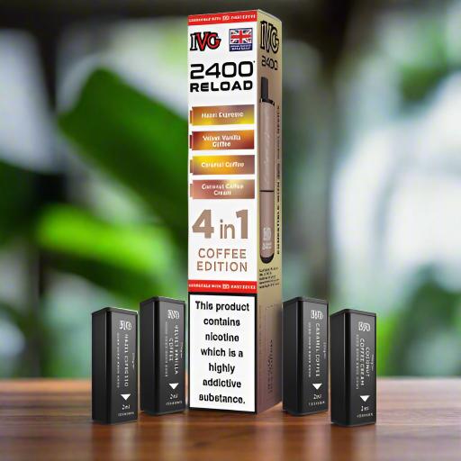 IVG 2400 RELOAD PREFILLED PODS 4in1 (BOX OF 5)