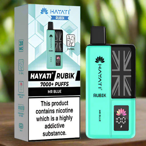 HAYATI RUBIK 7000 PREFILLED POD KIT (BOX OF 5pcs)