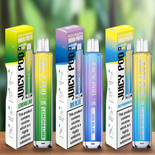 Juicy Pod NOVAMAX 10K Prefilled Vape Kit(BOX OF 5)