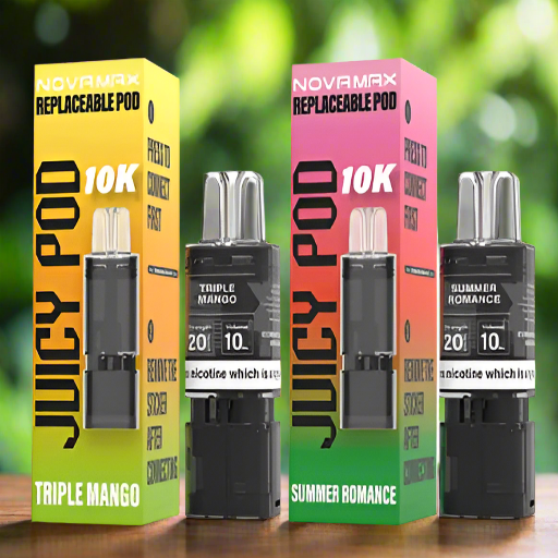 Juicy Pod NOVAMAX 10K Prefilled Pod (Box of 5)