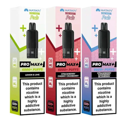 Hayati Pro Max 6000+ Pods (Box of 5)
