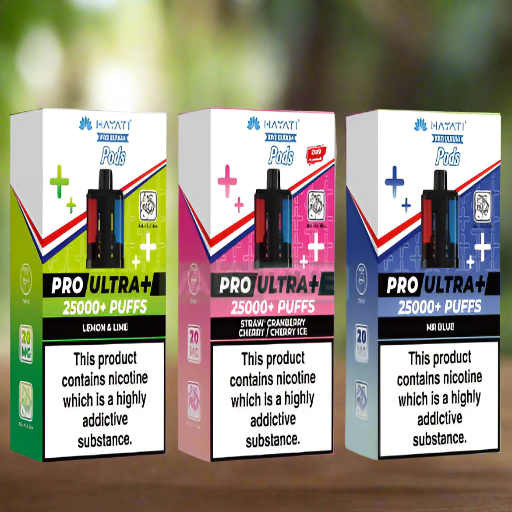 Hayati Pro Ultra + 25K Pods (Box of 5)