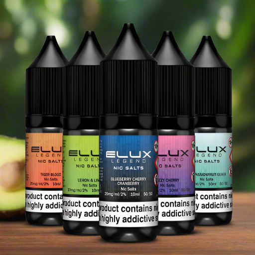 Elux Legend 10ml Nic Salt 10mg & 20 mg (Box of 10)