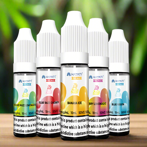 Hayati Pro Max 10ml Nic Salts 10mg & 20mg (Box of 10)