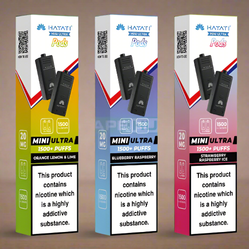 Hayati Mini Ultra 1500 Refill Pods (Box of 10)