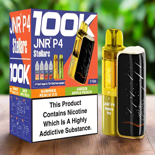 JNR P4 Stellarc 100k Refillable Vape Kit (Box of 3)