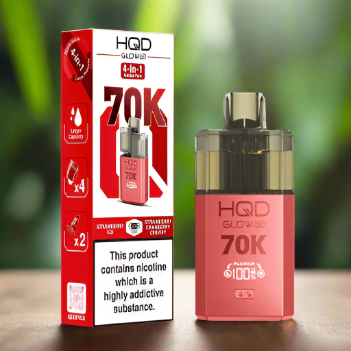 HQD Glow Air 70K Prefilled Vape Kit (Box of 5)