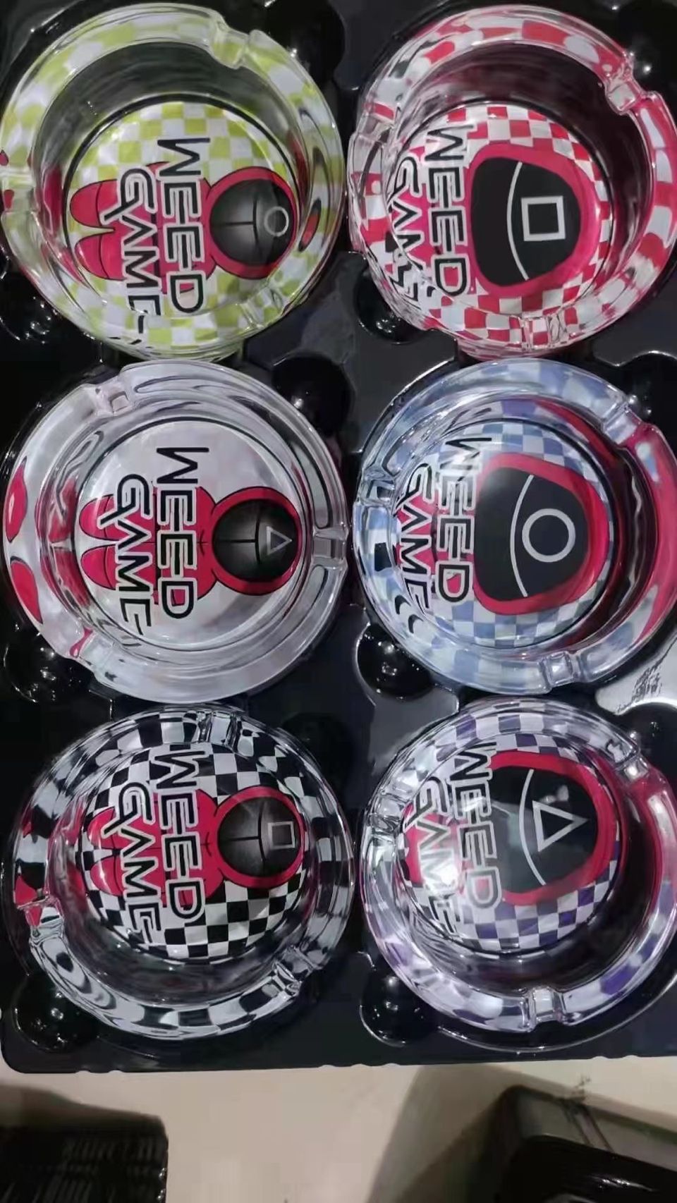 Weed Game Ash Tray( Box of 6 )