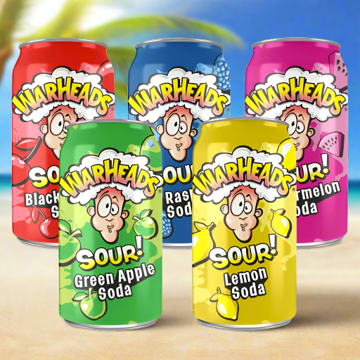 WARHEADS  SODA 335ml (PACK OF 12)