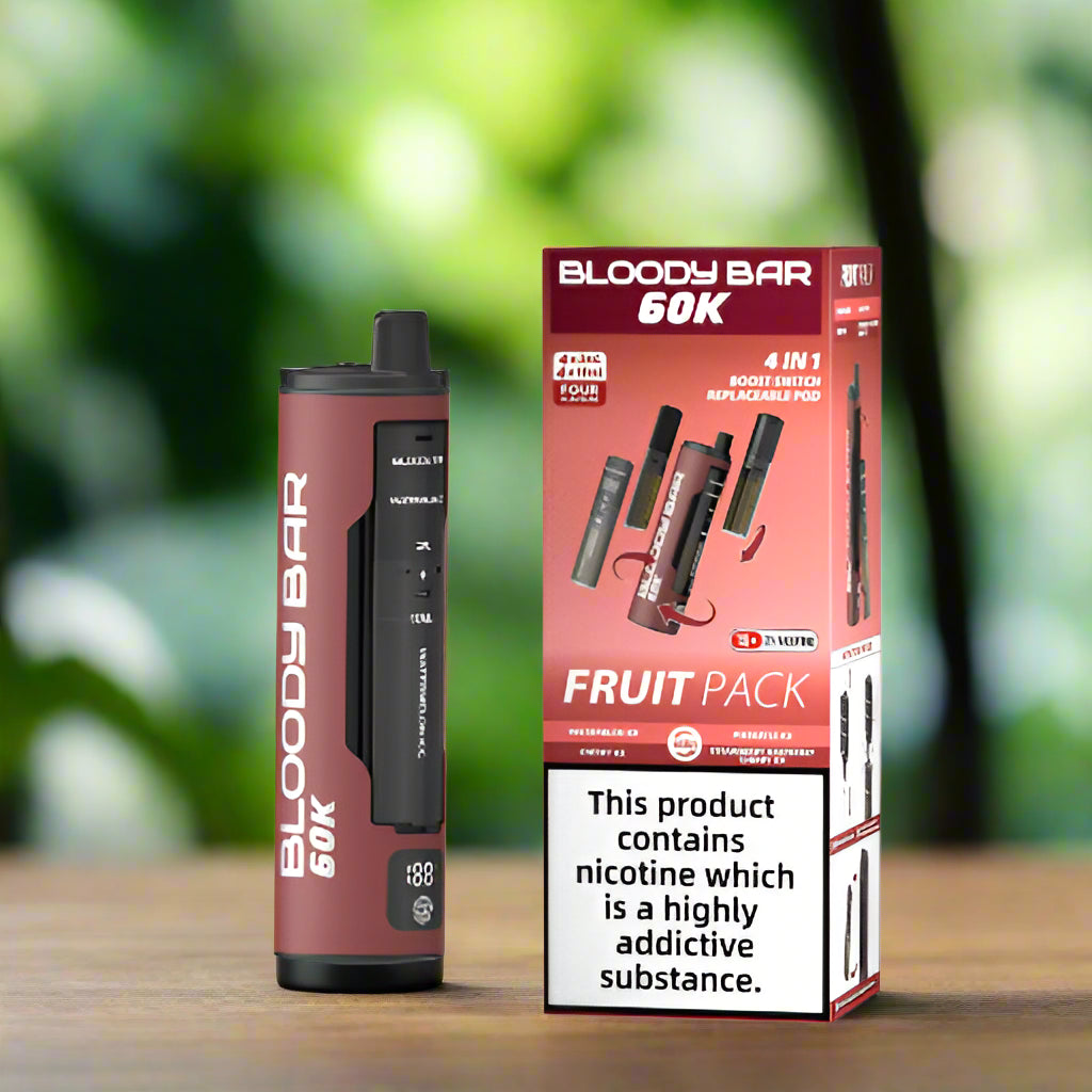 BLOODY BAR 60K 4in1 Replacement Pod Kit (Box of 5)