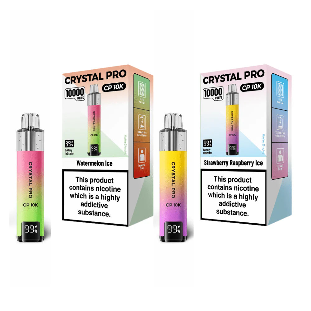 Crystal Pro CP 10K Prefilled Pod Kit (Box of 5)
