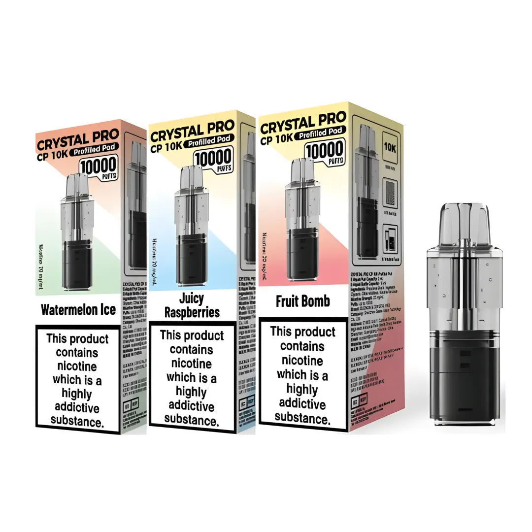 Crystal Pro CP 10K Prefilled Refill Pods(Box of5)