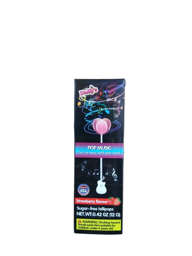 Daffy's Pop Music Lollipop (Box of 24)