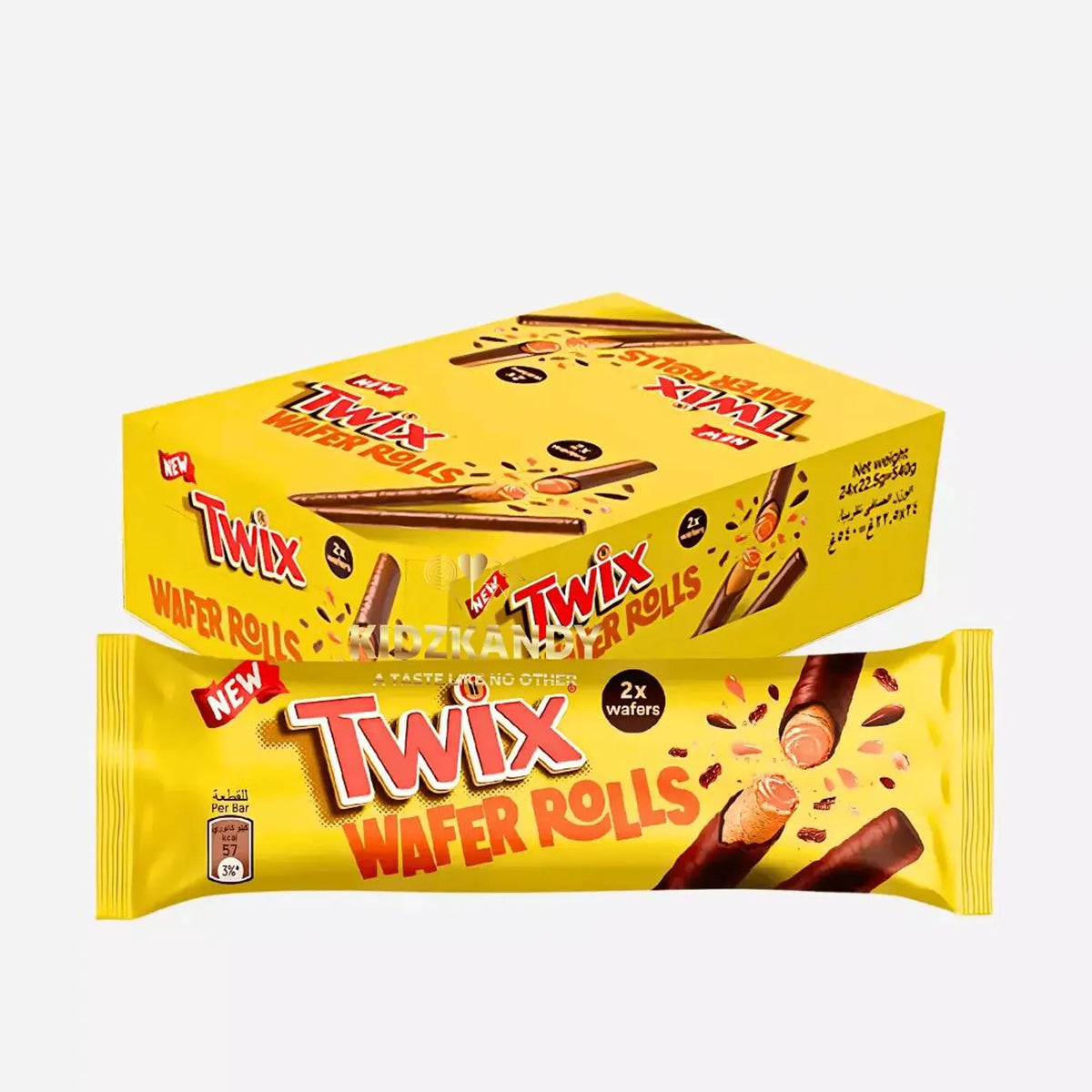 TWIX Wafer Rolls (Box of 12)