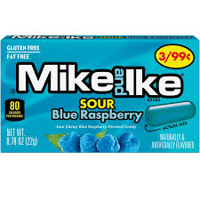 MIKE AND IKE SOUR BLUE RASPBERRY