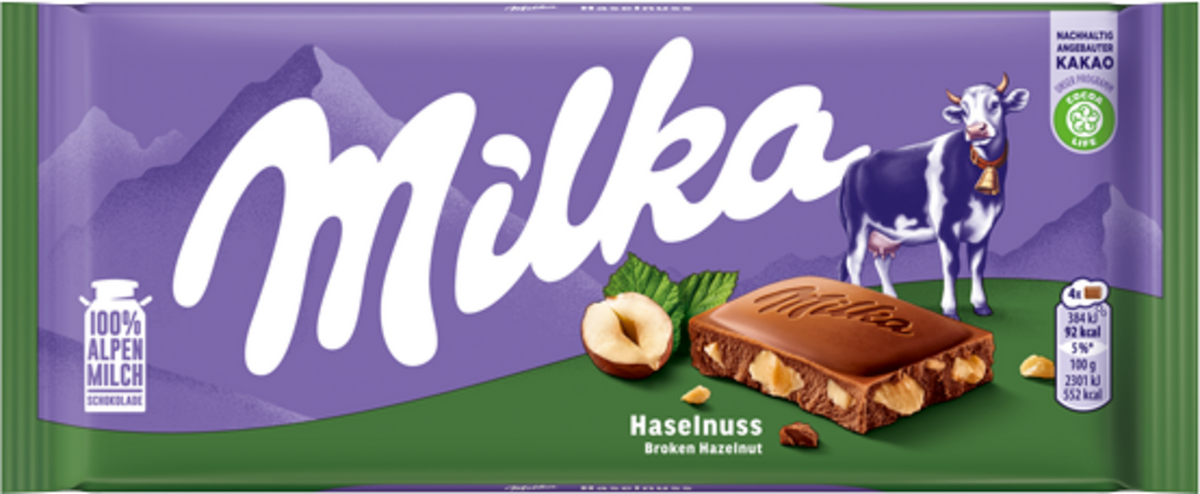 MILKA Hazelnut 100g