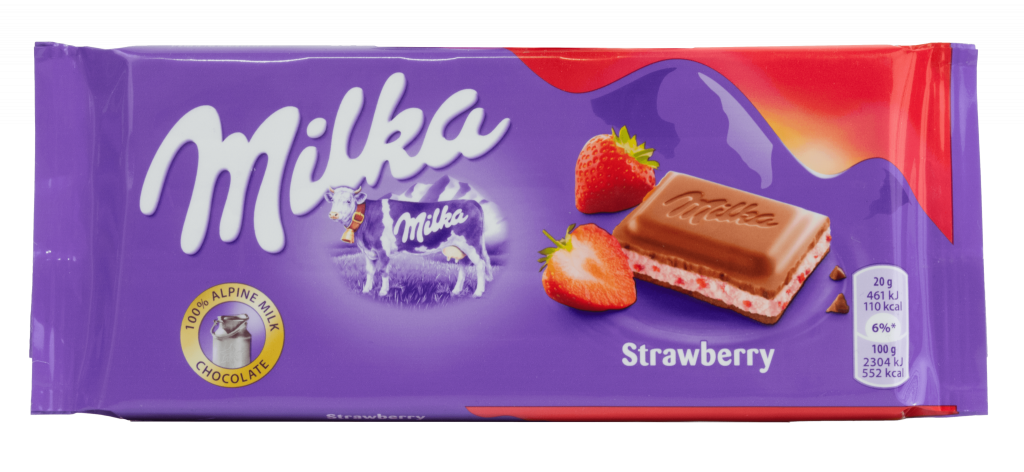 MILKA Strawberry Chocolate 100g