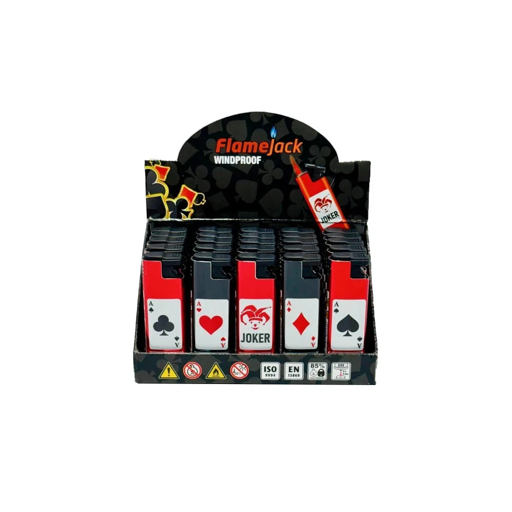Flame Jack Wind proof Lighters ( Box of 30 )
