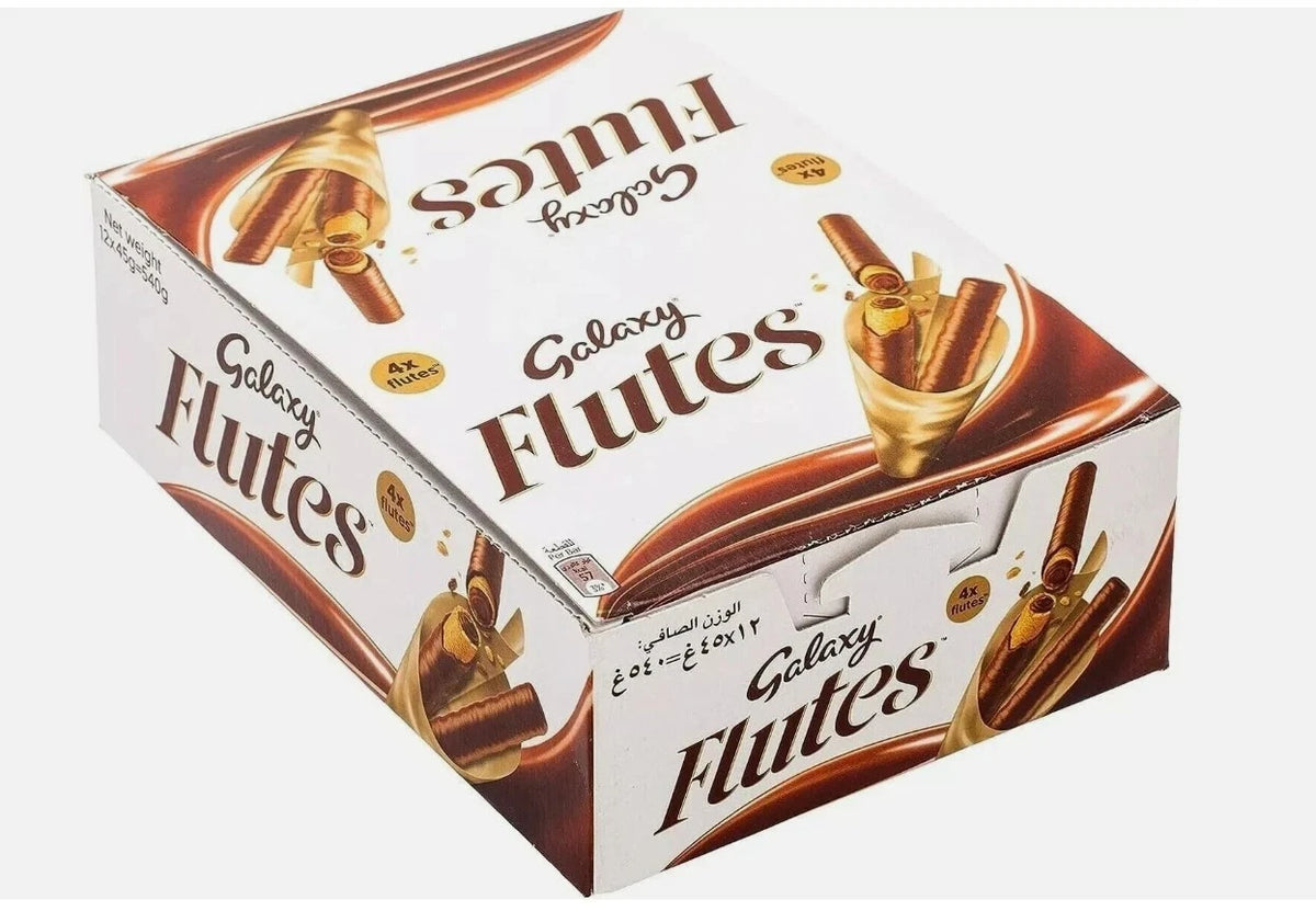 Galaxy Flutes Chocolate (Box of 12)